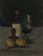 Bottle Glass Paul Cezanne